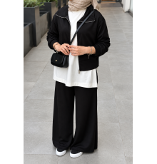 MUCEMU3842 SPOR 3LÜ TAKIM SİYAH