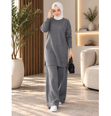 59 KIŞLIK TRİKO TAKIM GRİ