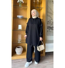 MUCEMU1649 SPOR TAKIM SİYAH