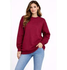 MUCEMU47 OVERSIZE SWEAT BORDO
