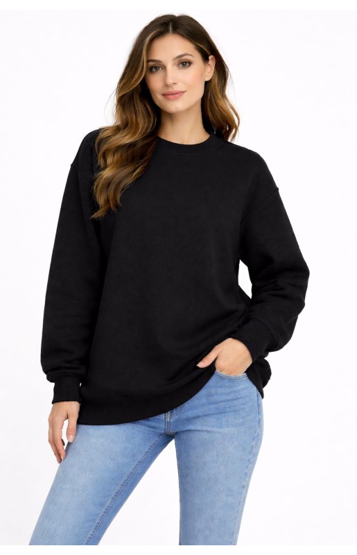 MUCEMU47 OVERSIZE SWEAT SİYAH