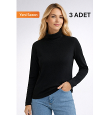 MUCEMU103 SİYAH BOĞAZLI BADİ  3 ADET