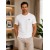 MUCEMU109 BİSİKLET YAKA BEYAZ UNISEX TİŞÖRT