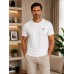 MUCEMU109 BİSİKLET YAKA BEYAZ UNISEX TİŞÖRT