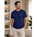 MUCEMU109 BİSİKLET YAKA LACİVERT UNISEX TİŞÖRT