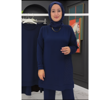 MUCEMU1602 TAŞLI SPOR TAKIM LACİVERT