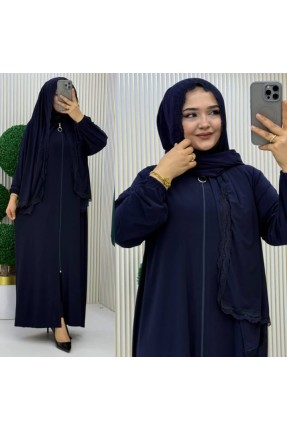 MUCEMU NAMAZ ELBİSESİ LACİVERT