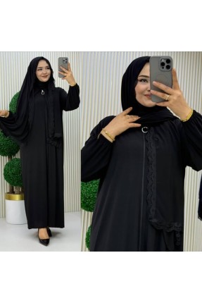 MUCEMU NAMAZ ELBİSESİ SİYAH