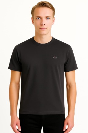 MUCEMU109 BİSİKLET YAKA ANTRASİT UNISEX TİŞÖRT