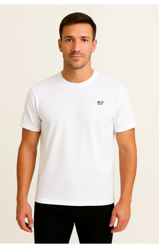 MUCEMU109 BİSİKLET YAKA BEYAZ UNISEX TİŞÖRT MUCEMU109 BİSİKLET YAKA BEYAZ UNISEX TİŞÖRT