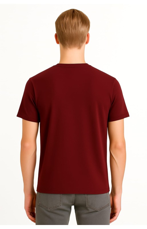 MUCEMU109 BİSİKLET YAKA BORDO UNISEX TİŞÖRT MUCEMU109 BİSİKLET YAKA BORDO UNISEX TİŞÖRT