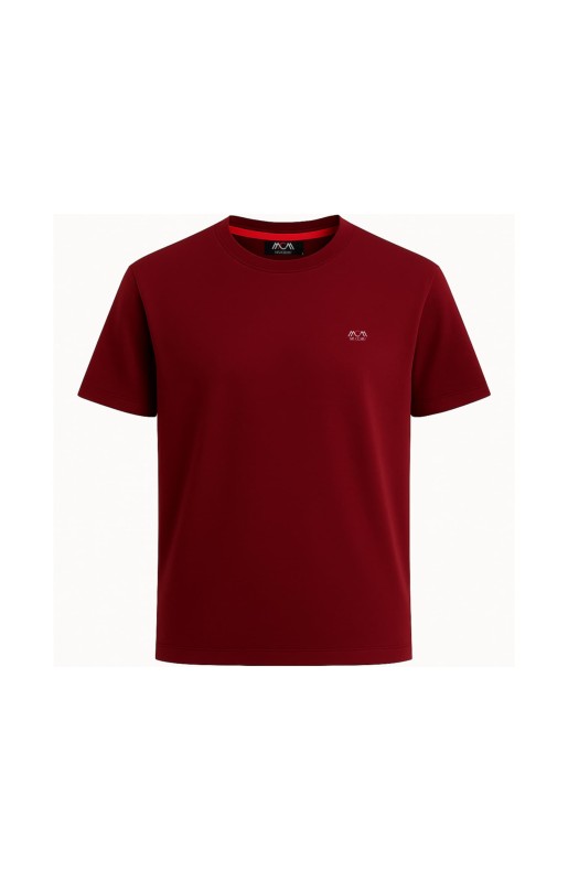 MUCEMU109 BİSİKLET YAKA BORDO UNISEX TİŞÖRT MUCEMU109 BİSİKLET YAKA BORDO UNISEX TİŞÖRT