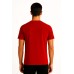 MUCEMU109 BİSİKLET YAKA KIRMIZI UNISEX TİŞÖRT