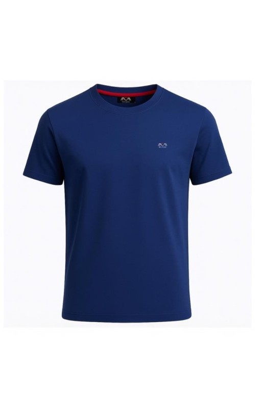 MUCEMU109 BİSİKLET YAKA LACİVERT UNISEX TİŞÖRT