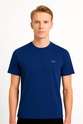 MUCEMU109 BİSİKLET YAKA LACİVERT UNISEX TİŞÖRT
