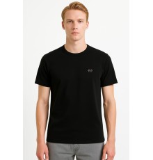 MUCEMU109 BİSİKLET YAKA SİYAH UNISEX TİŞÖRT