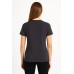 MUCEMU109 BİSİKLET YAKA TİŞÖRT ANTRASİT UNISEX
