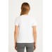 MUCEMU109 BİSİKLET YAKA TİŞÖRT BEYAZ UNISEX