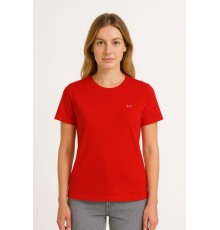 MUCEMU109 BİSİKLET YAKA TİŞÖRT KIRMIZI UNISEX