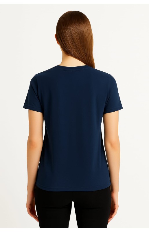 MUCEMU109 BİSİKLET YAKA TİŞÖRT LACİVERT UNISEX MUCEMU109 BİSİKLET YAKA TİŞÖRT LACİVERT UNISEX