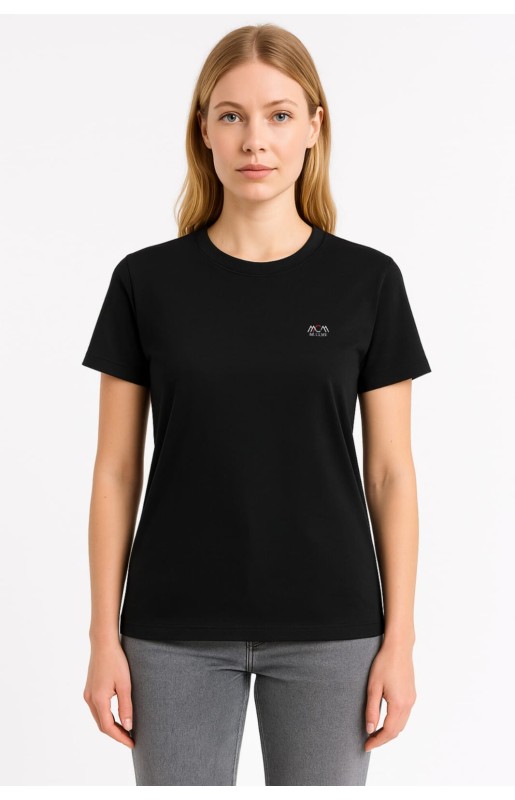 MUCEMU109 BİSİKLET YAKA TİŞÖRT SİYAH UNISEX MUCEMU109 BİSİKLET YAKA TİŞÖRT SİYAH UNISEX