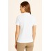 MUCEMU111 POLO YAKA TİŞÖRT BEYAZ UNISEX