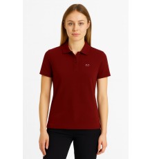 MUCEMU111 POLO YAKA TİŞÖRT BORDO UNISEKS 