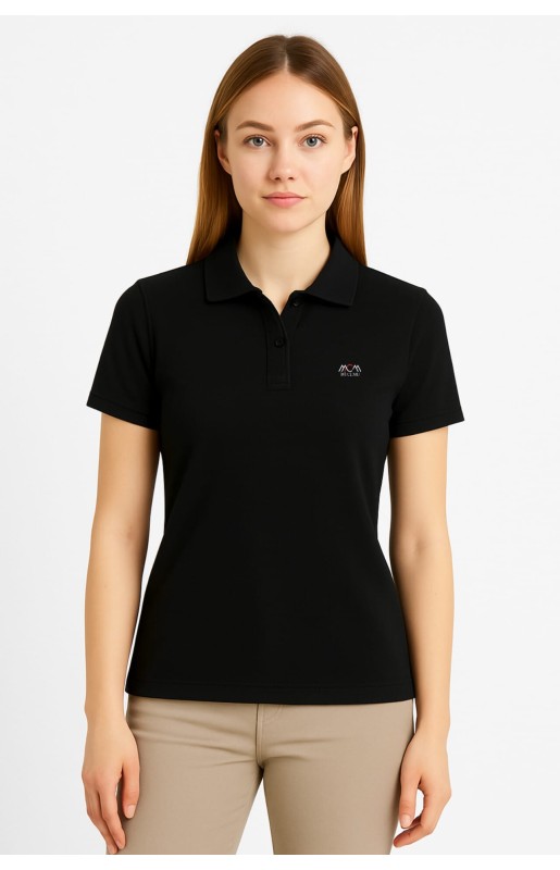 MUCEMU111 POLO YAKA TİŞÖRT SİYAH UNISEX MUCEMU111 POLO YAKA TİŞÖRT SİYAH UNISEX