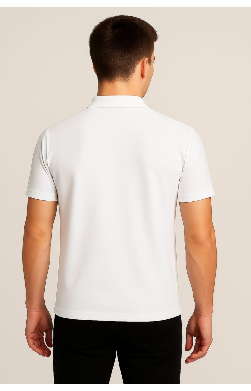 MUCEMU111 POLO YAKA BEYAZ UNISEX TİŞÖRT MUCEMU111 POLO YAKA BEYAZ UNISEX TİŞÖRT