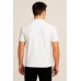 MUCEMU111 POLO YAKA BEYAZ UNISEX TİŞÖRT