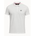 MUCEMU111 POLO YAKA BEYAZ UNISEX TİŞÖRT
