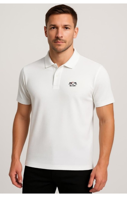 MUCEMU111 POLO YAKA BEYAZ UNISEX TİŞÖRT MUCEMU111 POLO YAKA BEYAZ UNISEX TİŞÖRT