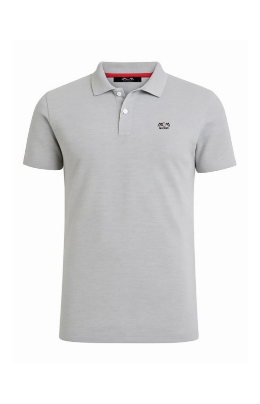 MUCEMU111 POLO YAKA GRİ UNISEX TİŞÖRT MUCEMU111 POLO YAKA GRİ UNISEX TİŞÖRT