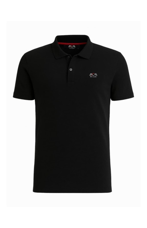 MUCEMU111 POLO YAKA SİYAH UNISEX TİŞÖRT MUCEMU111 POLO YAKA SİYAH UNISEX TİŞÖRT